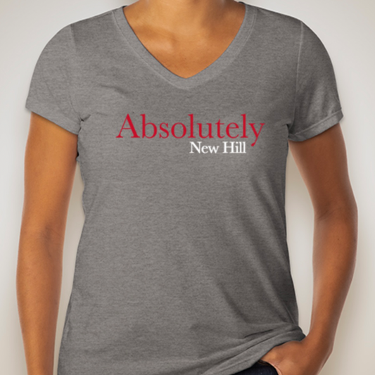 Absolutely New HIll Tri-Blend Women's V-Neck