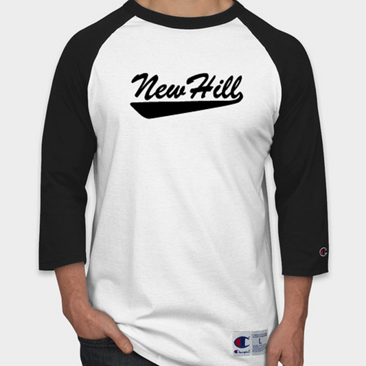 New Hill Champion Raglan Black & White