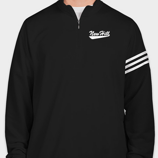 New Hill Adidas Half-Zip Black